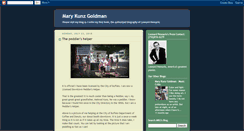 Desktop Screenshot of marykunzgoldman.com